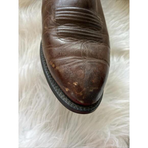 Ariat Sedona Men's Size 10.5 EE Brown Classic Leather Cowboy Western Boots - Picture 15 of 15